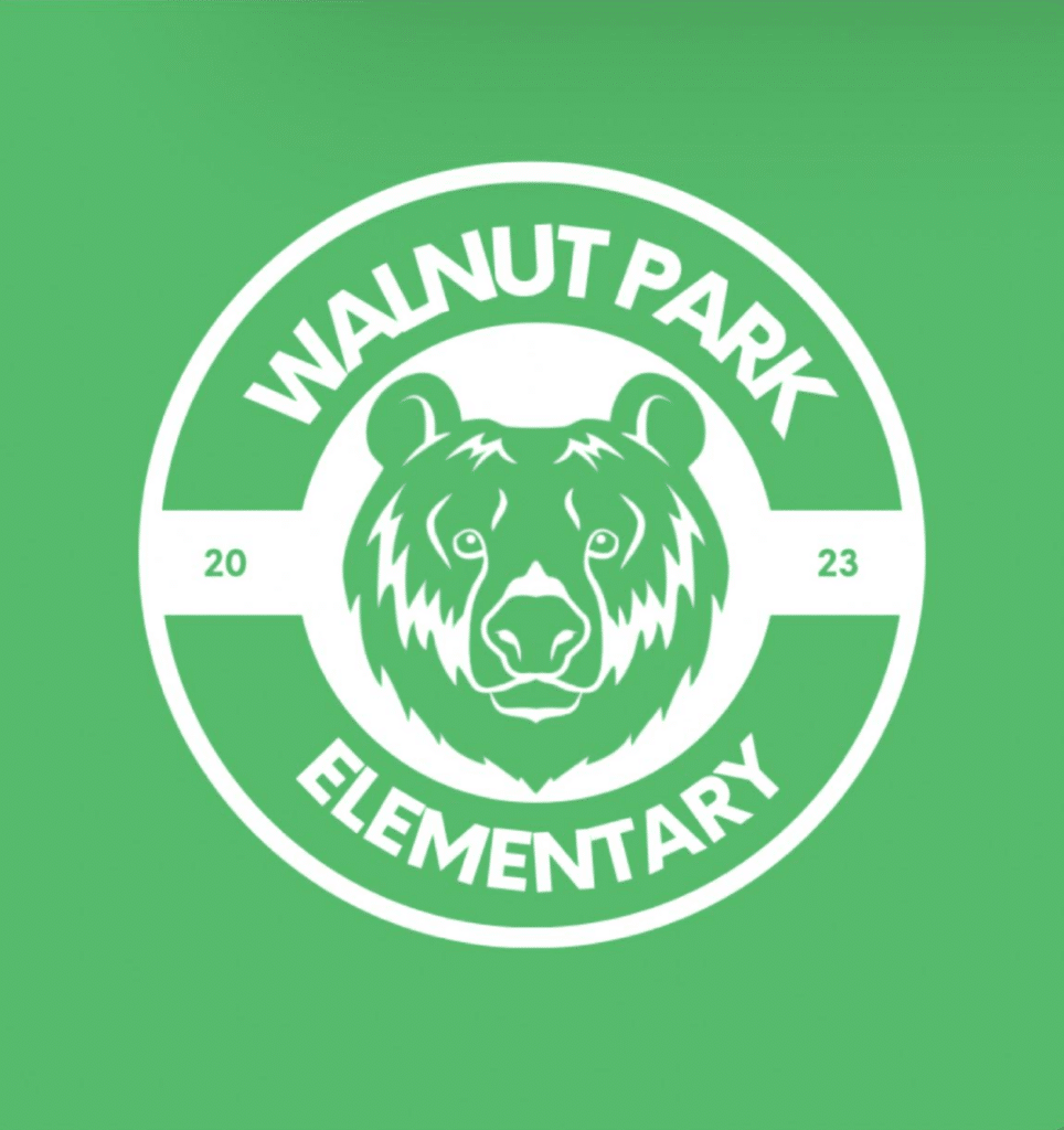 Walnut Park Tshirt design, bear with 2023